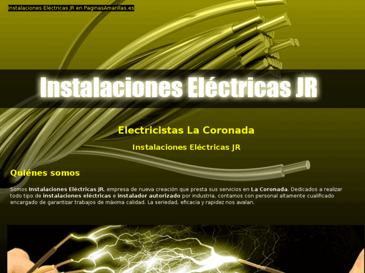 www.instalacioneselectricasjr.com