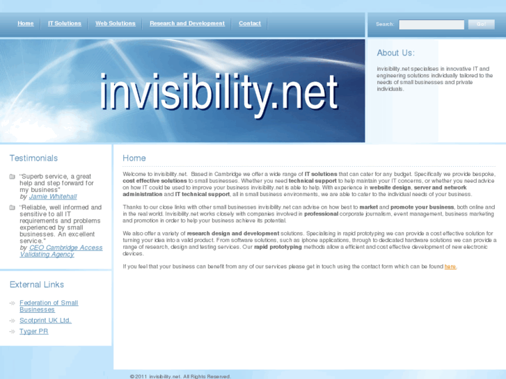 www.invisibility.net