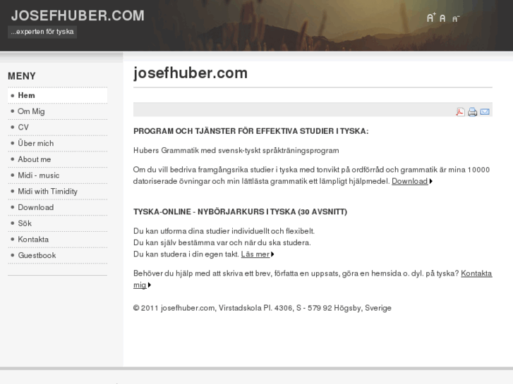 www.josefhuber.com