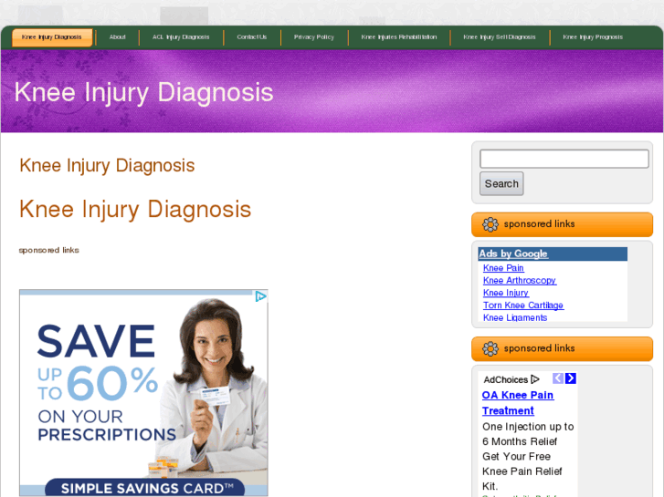 www.kneeinjurydiagnosis.org