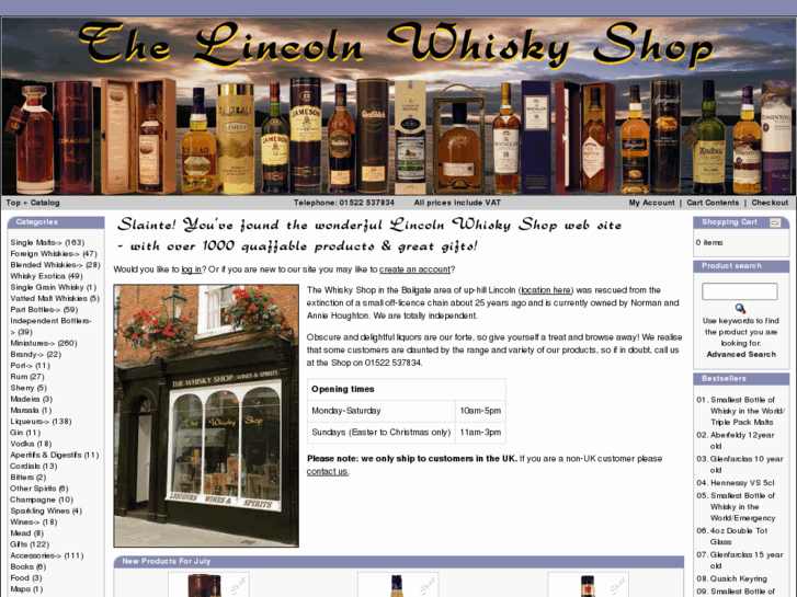 www.lincolnwhiskyshop.co.uk