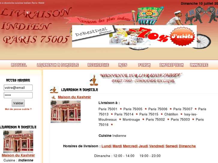 www.livraison-indien-75005.com