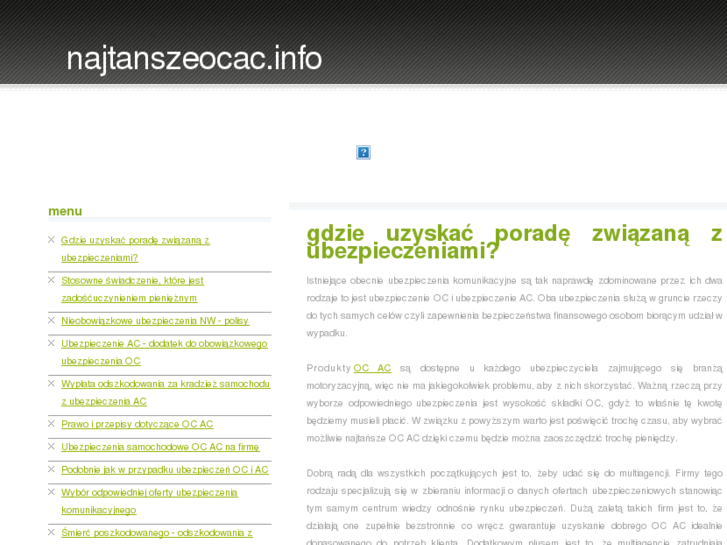 www.najtanszeocac.info