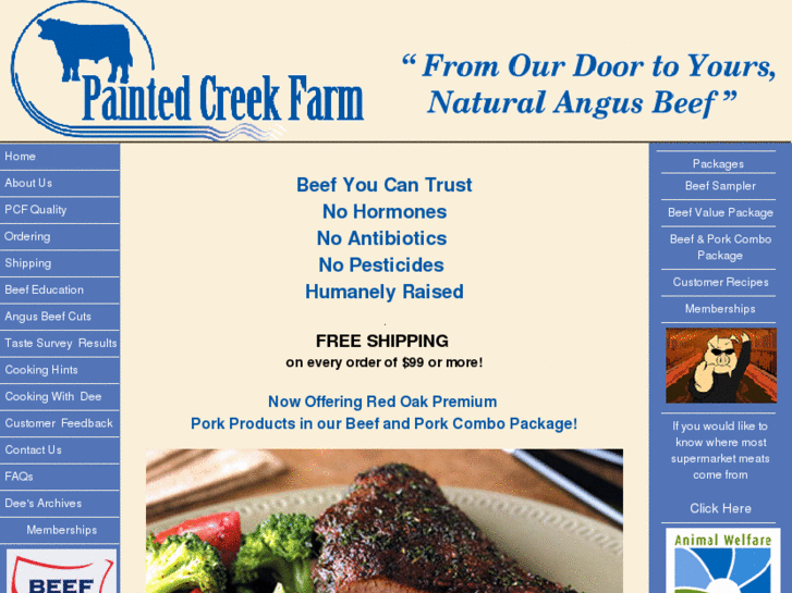 www.paintedcreeknaturalbeef.com