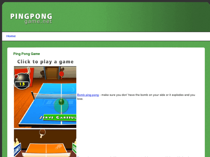 www.pingponggame.net