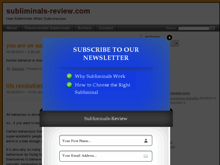 www.subliminals-review.com