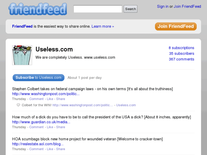 www.useless.com