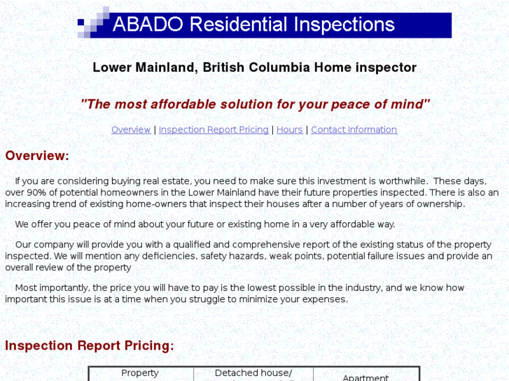 www.abado-inspections.com