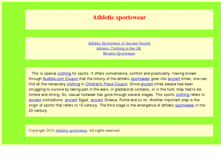 www.athletic-sportswear.com