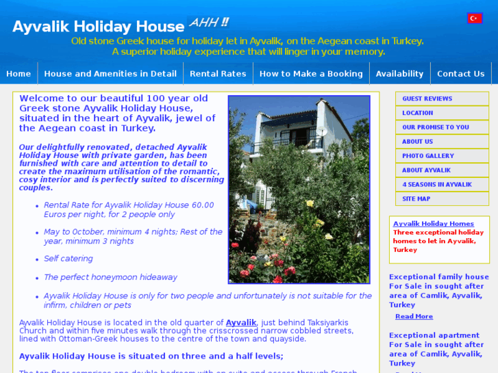 www.ayvalikholidayhouse.com