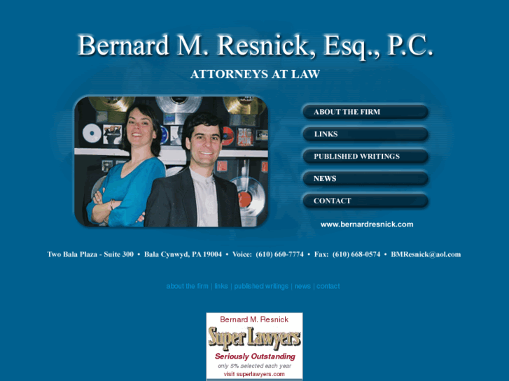 www.bernardresnick.com