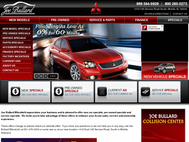 www.bullardmitsubishispecials.com