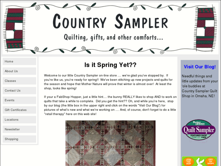 www.countrysampleronline.com