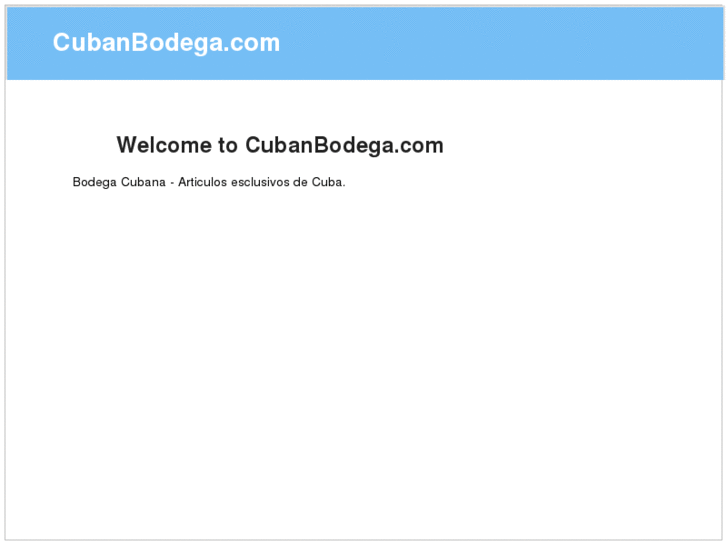 www.cubanbodega.com