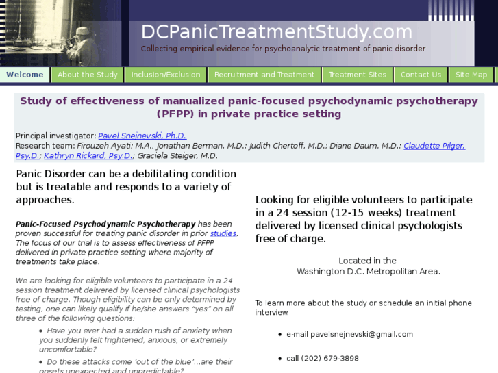 www.dcpanictreatmentstudy.com