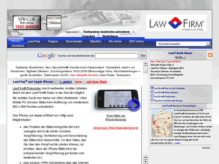 www.lawfirm-software.eu