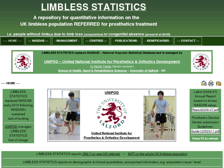 www.limbless-statistics.org