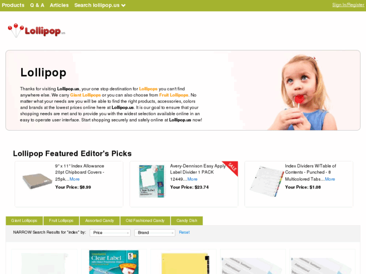 www.lollipop.us