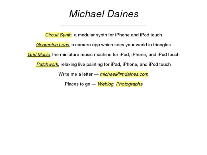www.mdaines.com