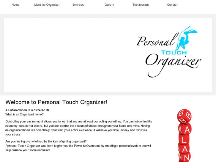 www.personaltouchorganizer.com