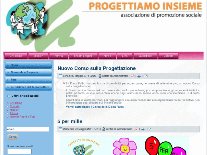 www.progettiamoinsieme.org