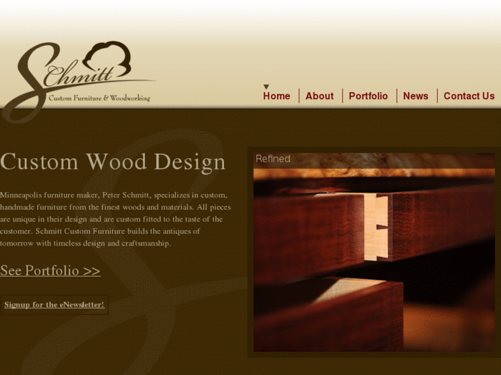 www.schmittcustomfurniture.com