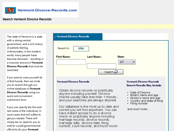 www.vermont-divorce-records.com