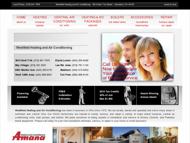 www.westfieldheatingandairconditioning.com