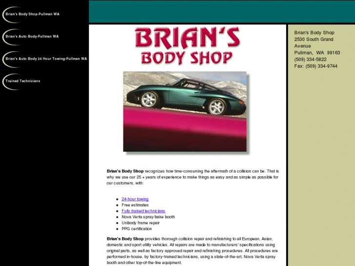 www.briansbodyshop.com