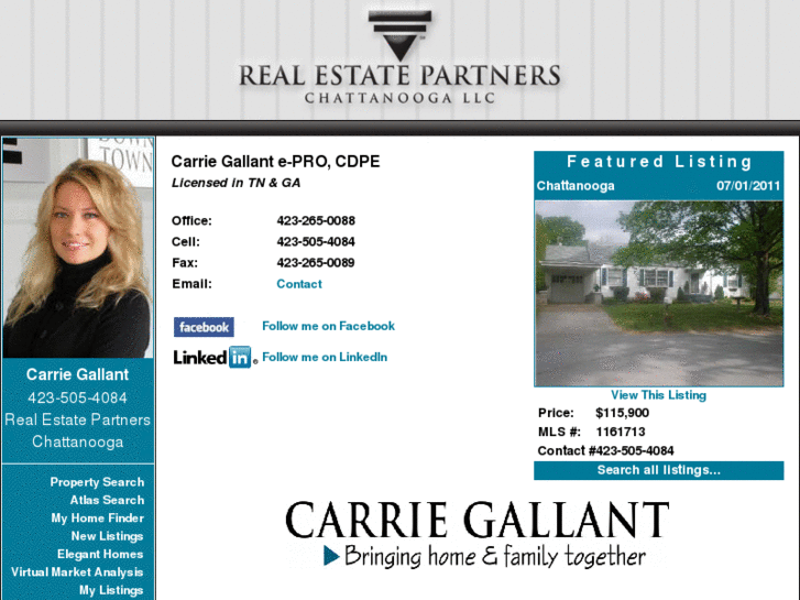 www.carriegallanthomes.com