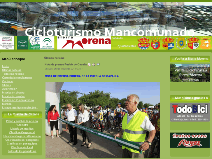 www.cicloturismomancomunado.com