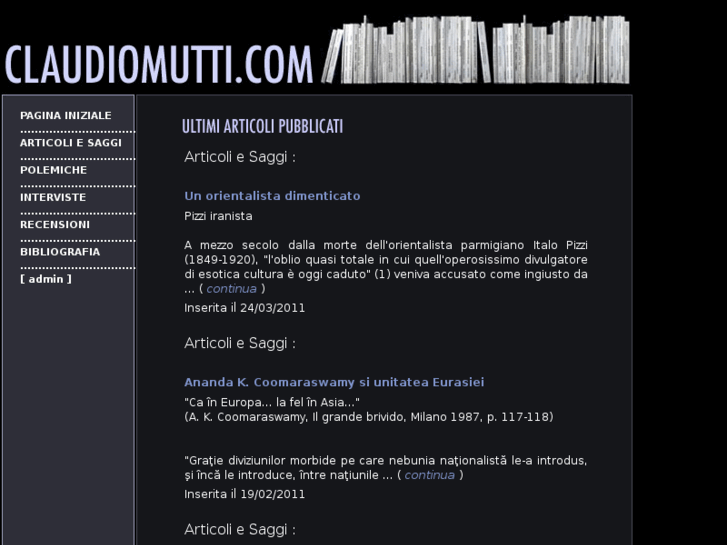 www.claudiomutti.com