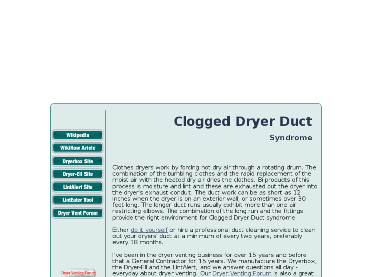 www.cloggeddryerduct.com