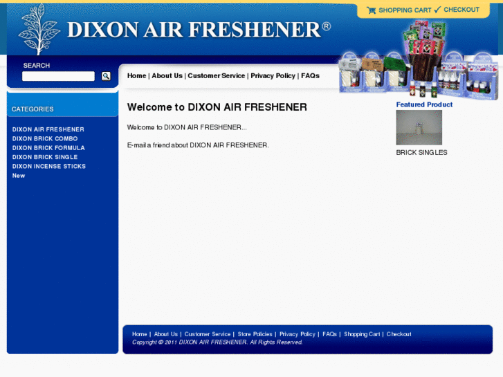 www.dixonairfreshenerstore.com