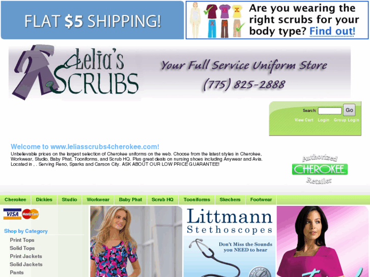 www.leliasscrubs4cherokee.com