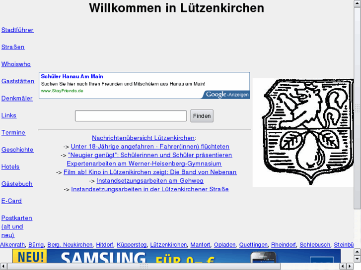 www.luetzenkirchen.info