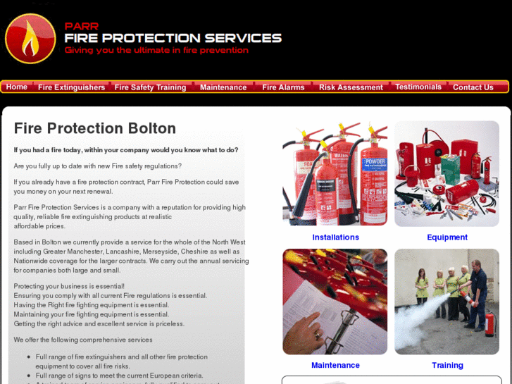 www.parrgroupfireprotectionservices.co.uk