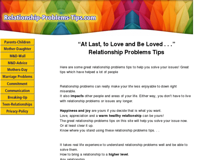 www.relationship-problems-tips.com