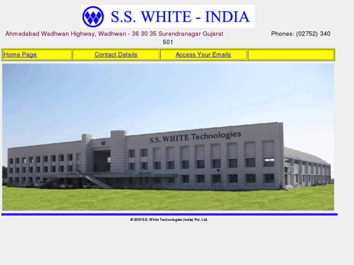 www.sswhiteindia.com