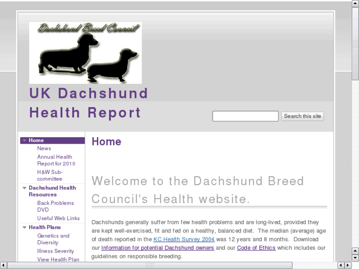 www.uk-dachshund-health-report.org.uk