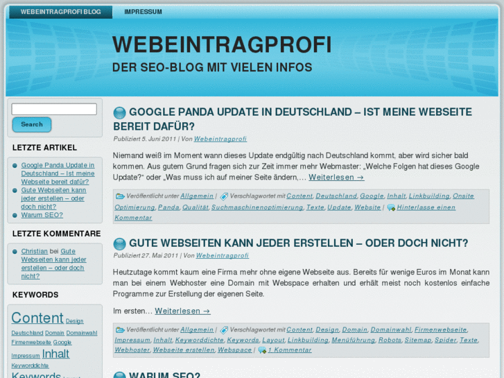 www.webeintragprofi.info