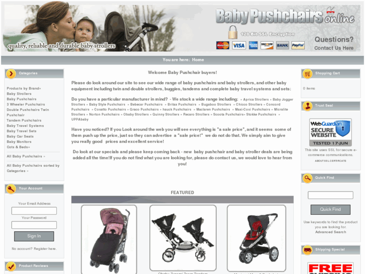 www.babypushchairsonline.co.uk