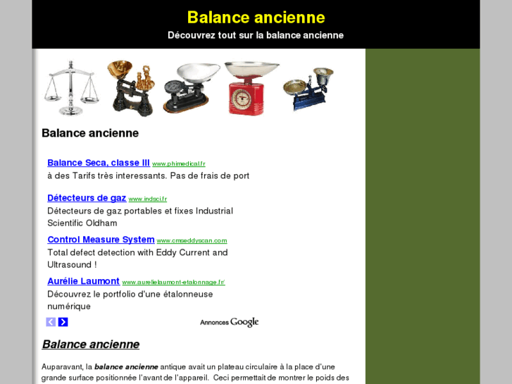 www.balanceancienne.com