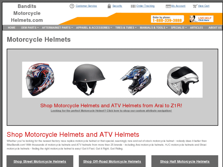 www.banditsmotorcyclehelmets.com