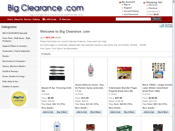 www.bigclearance.com