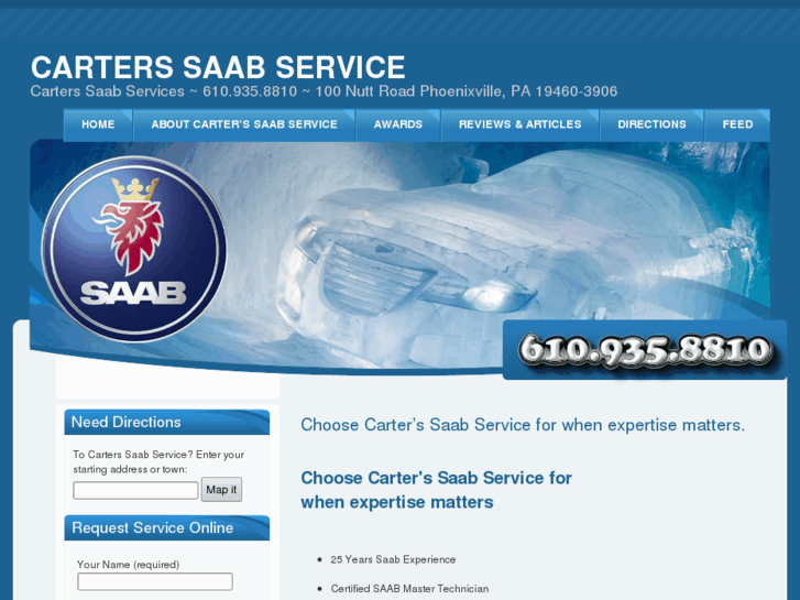 www.carterssaabservice.com