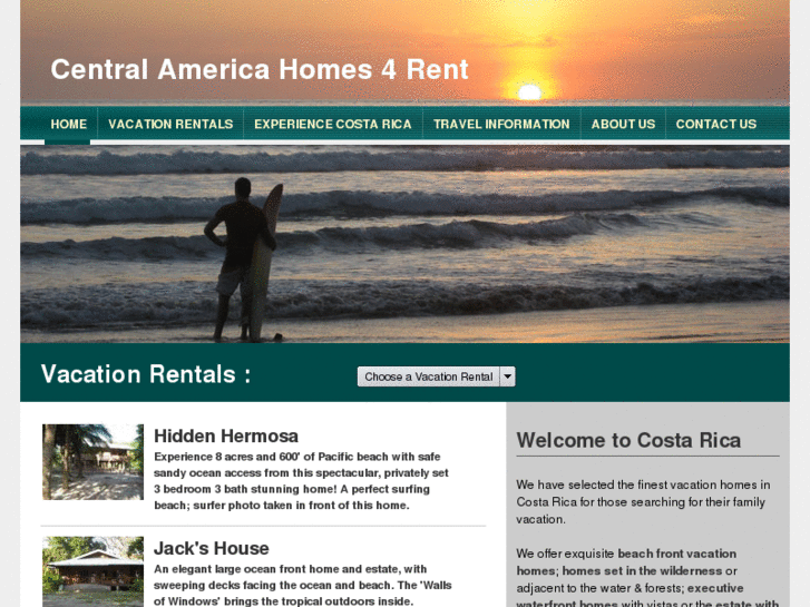 www.centralamericahomes4rent.com