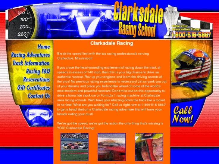 www.clarksdaleracingschool.com