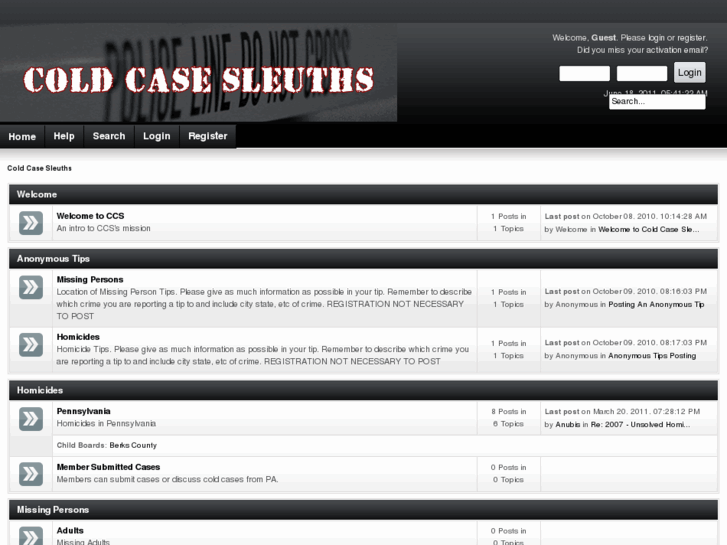 www.coldcasesleuths.com