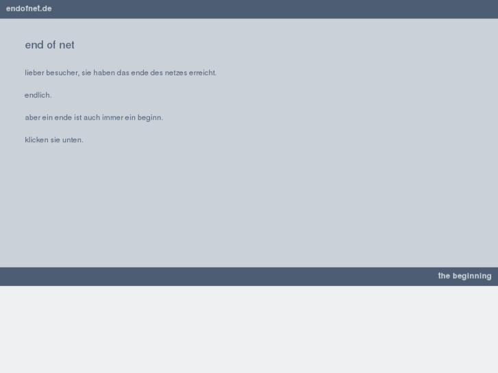 www.endofnet.de
